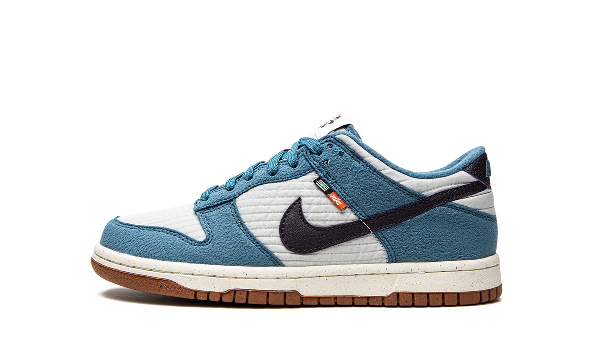 Nike Kid's Dunk Low SE Shoes, Riftblue/Cave Purple-grey Fog, 5 Big Kid