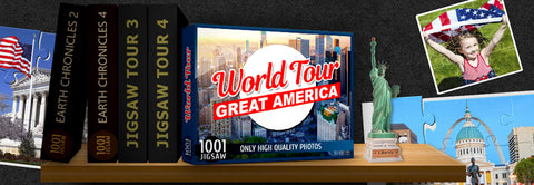 1001 Jigsaw World Tour: Great America [Download]