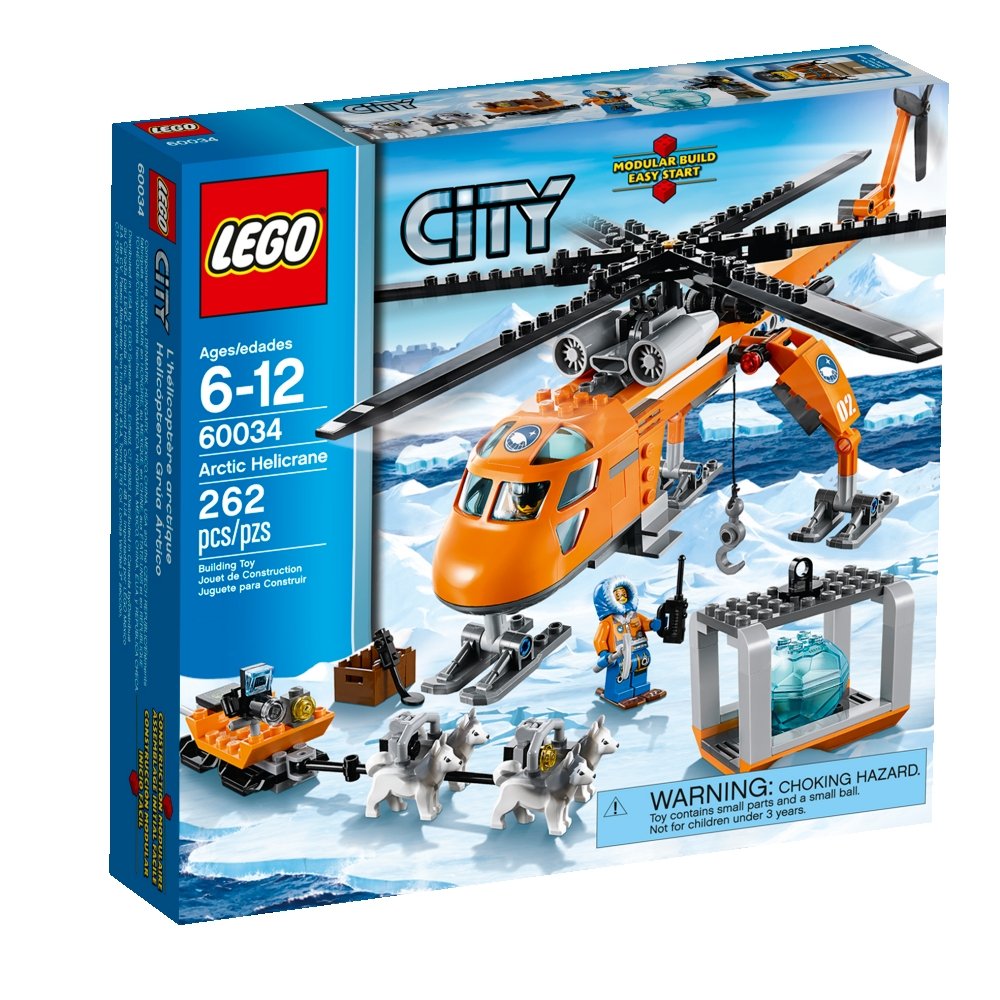 LEGO City Arctic Helicrane 60034 Building Toy