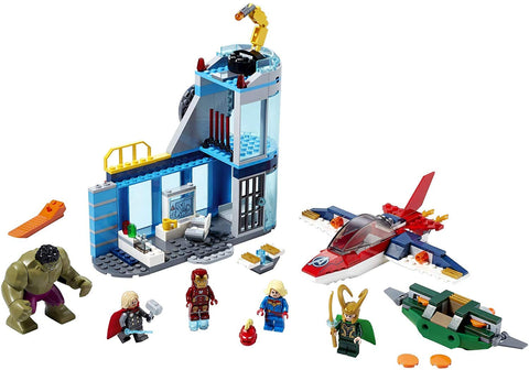 LEGO Marvel Avengers Wrath of Loki 76152 Building Toy with Marvel Avengers Minifigures and Tesseract; Great Gift for Kids Who Love Captain Marvel, Iron Man and Thor (223 Pieces)