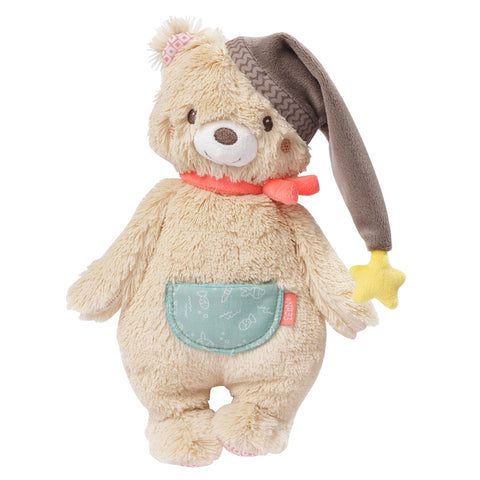 Fehn 060225 Cuddly Toy Bear - Soft Stuffed Animal to Grab, Feel and Cuddle - for Babies and Toddlers from Newborns Upwards - Size : 25 cm