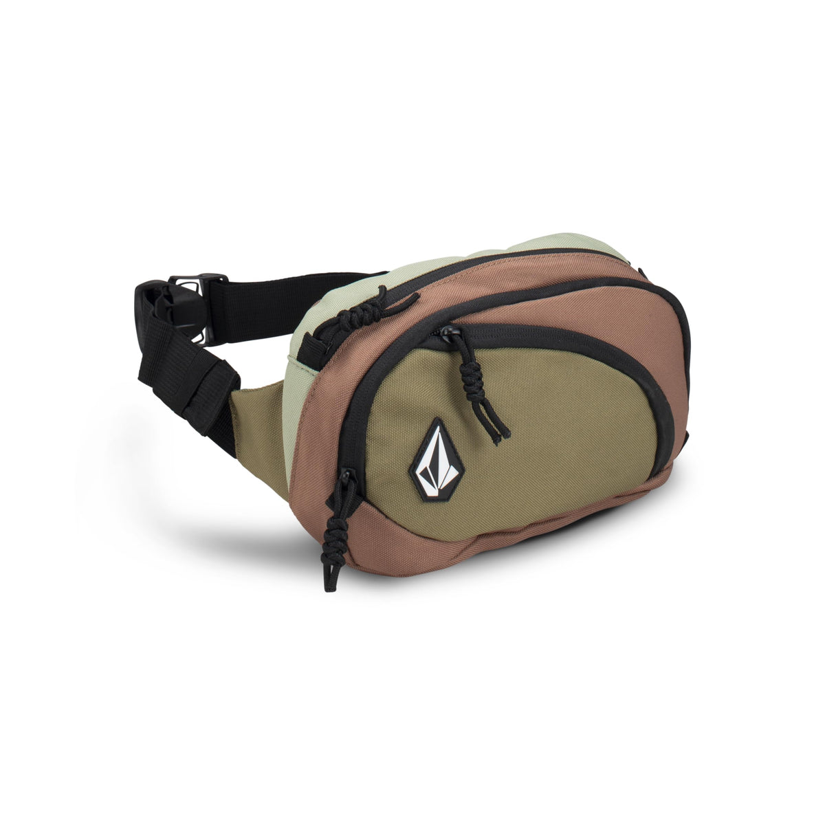 Volcom Men's Waist Fanny Pack, Dusty Brown, One Size