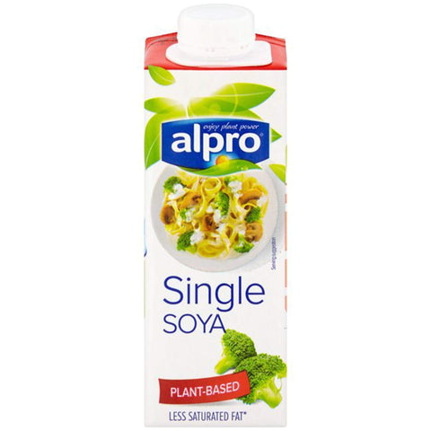 Alpro Single Cream SOYA Alternative - 15x250ml