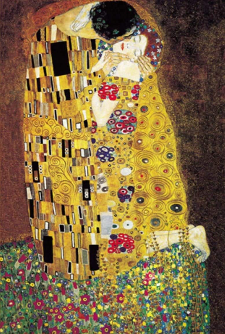 Chamberart 500 Piece Premium Jigsaw Puzzle The Kiss A-5050 by Gustav Klimt