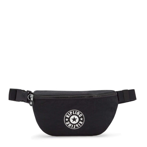 Kipling Fresh Lite Printed Waist Pack, Black Lite, 10.25''L x 6''H x 2''D, Kipling Women's Fresh Lite Waist Pack