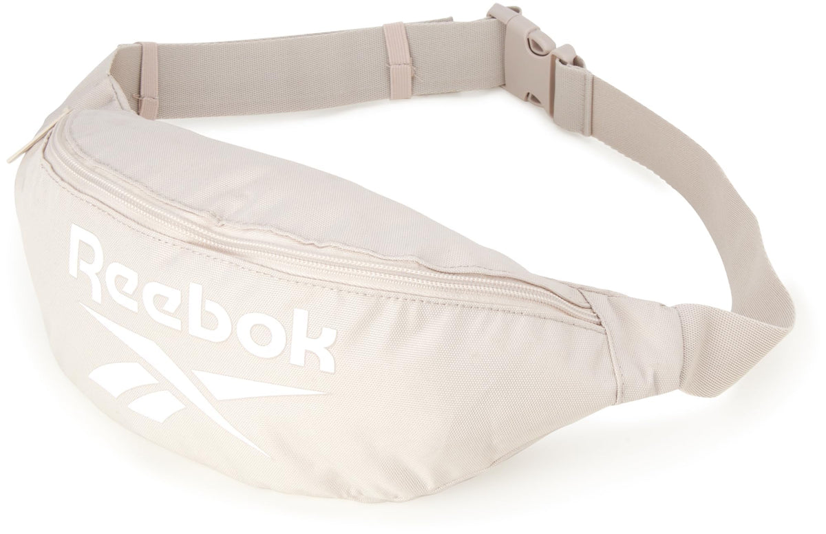 Reebok Waist Belt Fanny Pack - Stylish Fashion Cross Body and Waist Belt Bags - Lightweight Crossbody Bags for Women and Men, Stuco