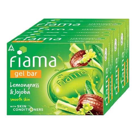 Fiama Soap, Lemongrass and Jojoba 125g (Pack of 6)