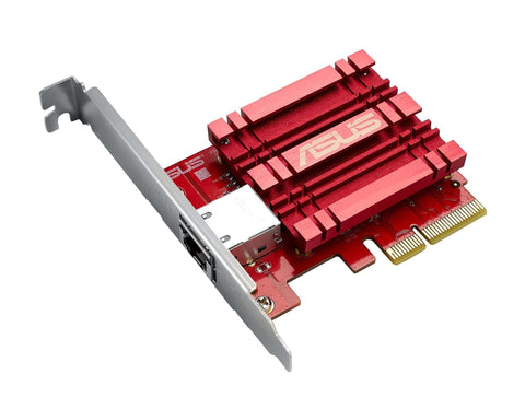 ASUS XG-C100C 10G Network Adapter PCI-E x4 Card with Single RJ-45 Port and Built-in QoS for use with Windows 10/8.1/8/7 and Linux Kernel 4.4/4.2/3.6/3.2 (XG-C100C)