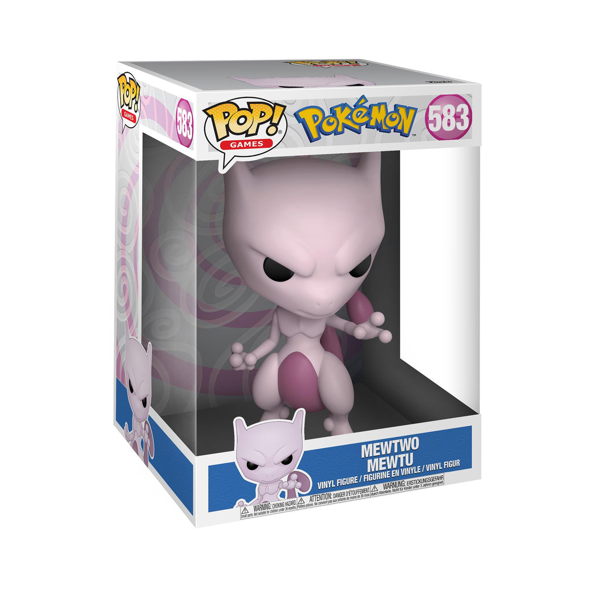 Funko - Figurine Pokemon - Mewtwo Pop 25cm - 0889698636995