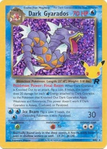 Dark Gyarados - 8/82 - Celebration Holo