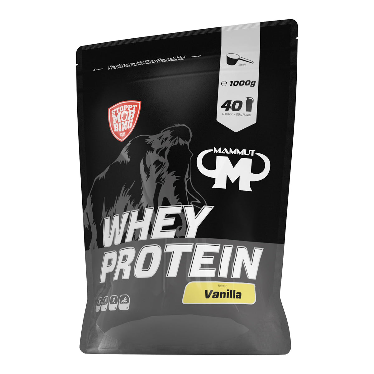 Mammut Whey Protein Vanilla, 1 kg