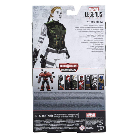 Marvel Hasbro Black Widow Legends Series 6-inch Collectible Yelena Belova Action Figure Toy, Premium Design, 2 Accessories, Ages 4 and Up