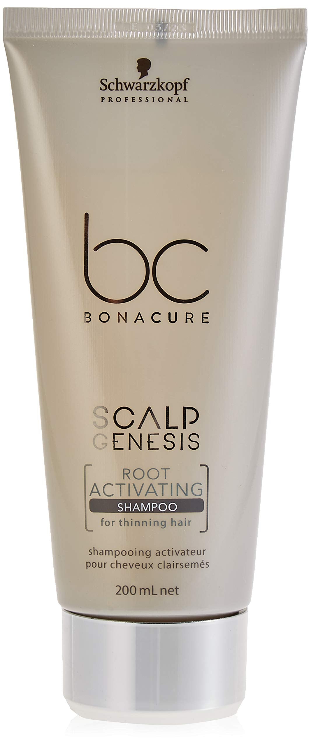 Schwarzkopf BC Bonacure Scalp Genesis Root Activating Shampoo for Thinning Hair, Glass, 200 ml (Pack of 1)