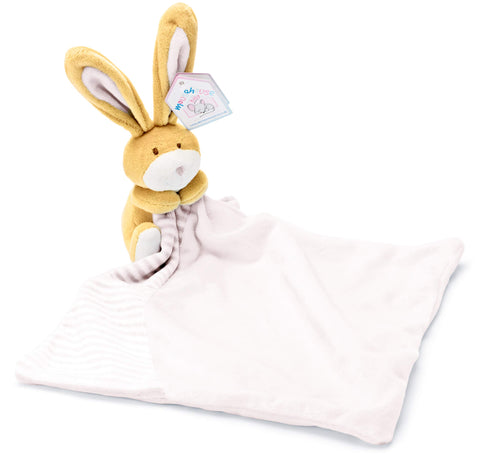 Mousehouse Gifts Cute Super Soft Plush Blanket with Teddy Comforter for Newborn (Pink Bunny)