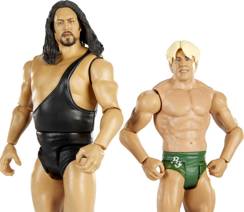 WWE The Giant vs Ric Flair Championship Showdown 2-Pack 6-in / 15.24-cm Action Figures Monsters of the Ring Battle Pack for Ages 6 Years Old & Up