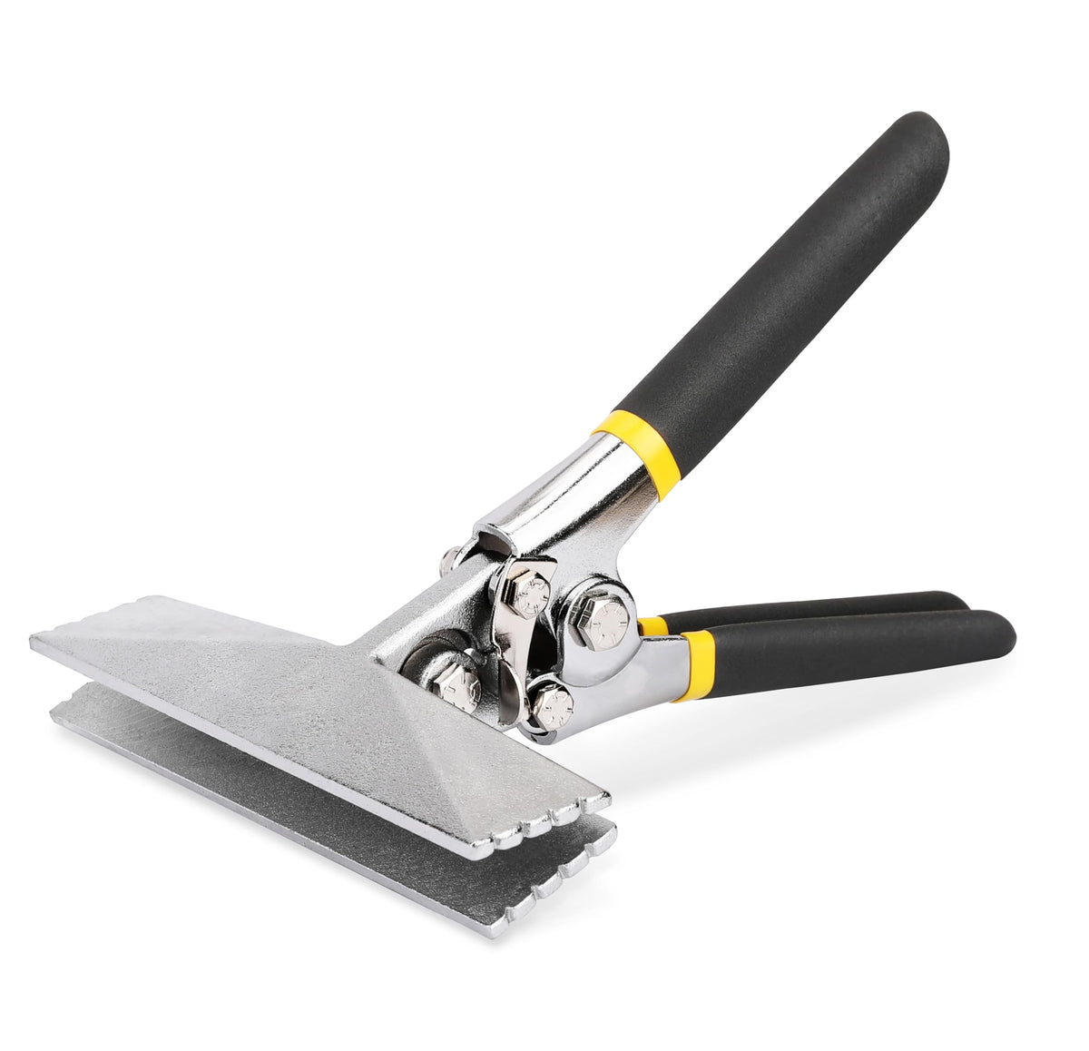 Hurricane Sheet Metal Hand Seamer, 6 Inch Straight Jaw Sheet Metal Bender Tools for Flattening Metal,Double Dipped Cushion Handle