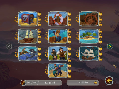 Pirate Mosaic Puzzle: Caribbean Treasures [Download]