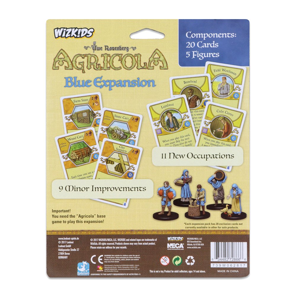 WizKids Agricola Game Expansion Blue