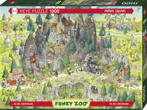 Heye Transylvanian Habitat 1000 Teile Puzzle, Silver