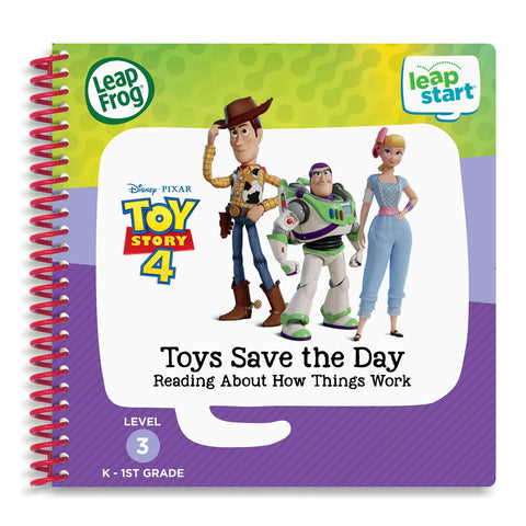 LeapFrog LeapStart Toy Story 4 Toys Save The Day