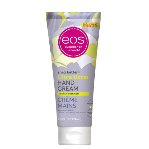 eos Shea Better Hand Cream - Vanilla Cashmere | Instant Hydration + Lasting Protection | 2.5 oz