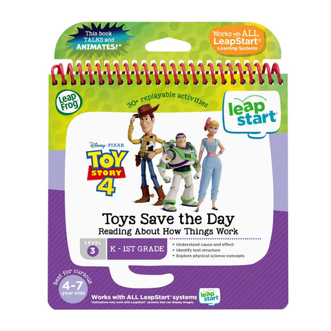 LeapFrog LeapStart Toy Story 4 Toys Save The Day