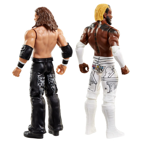 WWE John Morrison vs Kofi Kingston Championship Showdown 2-Pack 6-in / 15.24-cm Action Figures High Flyers Battle Pack for Ages 6 Years Old & Up