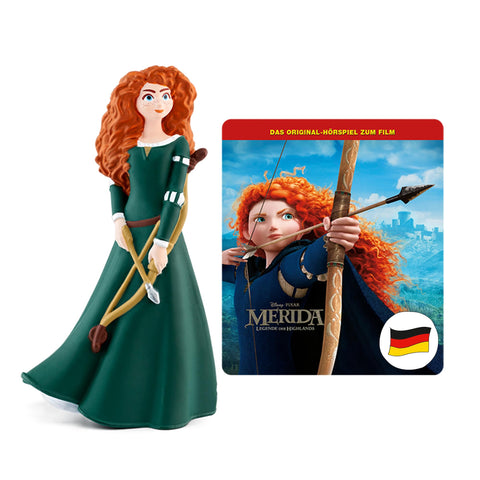 tonies Disney Merida Audio Figures for Toniebox, Legend of the Highlands, Original Audio Play for the Film, for Children from 4 Years, Playing Time Approx. 67 Minutes