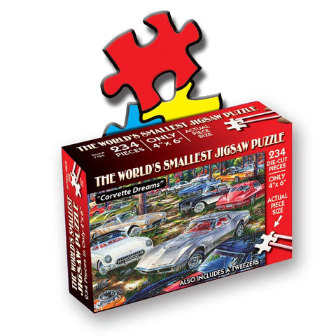 TDC Games World's Smallest Jigsaw Puzzle - Corvette Dreams