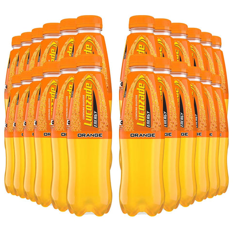 Lucozade Energy Orange Crush Drink 380 ml (Pack of 24)