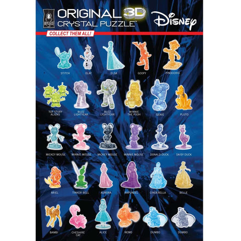 BePuzzled | Disney Pinocchio Original 3D Crystal Puzzle, Ages 12 and Up