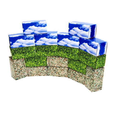 Excellerations Nature Blocks Set of 18 (Item # NATRBLK)