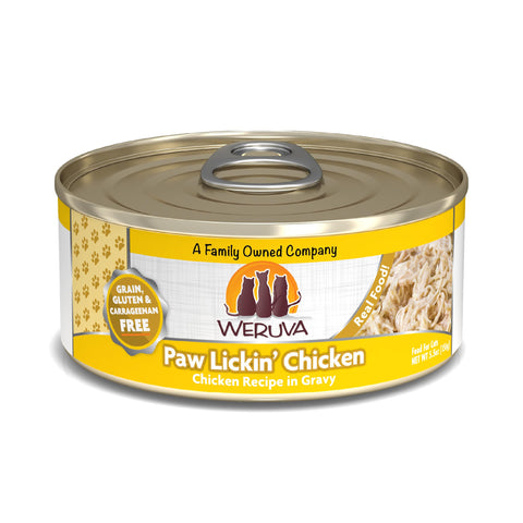 Weruva Classic Cat Food, Paw LickinÃƒÆ’Ã†â€™Ãƒâ€šÃ‚Â¢ÃƒÆ’Ã‚Â¢ÃƒÂ¢Ã¢â€šÂ¬Ã…Â¡Ãƒâ€šÃ‚Â¬ÃƒÆ’Ã‚Â¢ÃƒÂ¢Ã¢â€šÂ¬Ã…Â¾Ãƒâ€šÃ‚Â¢ Chicken with Chicken Breast in Gravy, 5.5 Ounce (Pack of 24)