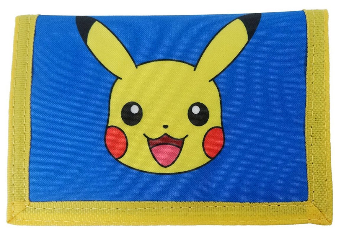 Official Pokemon Pikachu Boys Trifold Money Change Notes Wallet Gift New