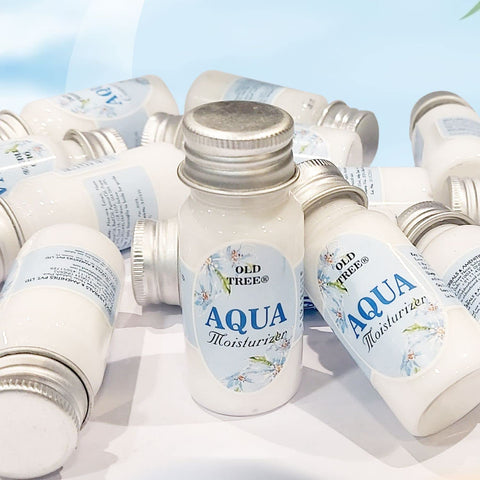 Old Tree Aqua Moisturizer Toiletries Kit 35ml - (Set of 50 Pcs) | Travel Size Aqua Moisturizer for Travelling, Hotel Room, Guest House | Hotel Amenities and Accessories