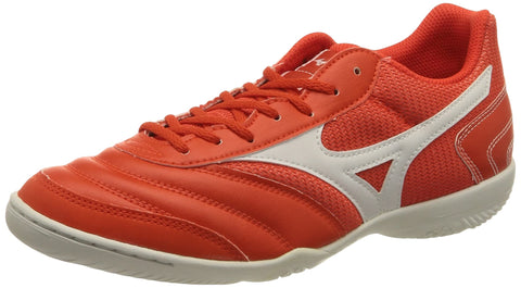 Mizuno Unisex Football Shoes Futsal, Cherrytomato White, 6 US Men