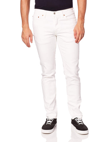 Levi's Men's 511 Slim Fit Jeans (Also Available in Big & Tall), Castilleja White-Advanced Stretch, 34W x 29L