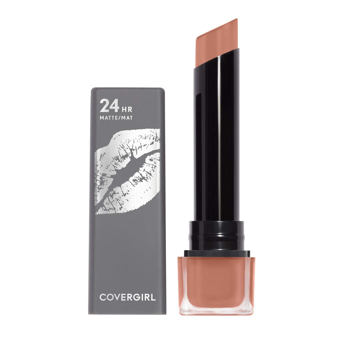 COVERGIRL Exhibitionist Ultra-Matte Lipstick, Hustler