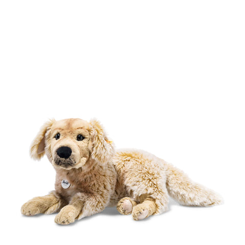 Steiff 76947 Andor Golden Retriever, Light Brown tip