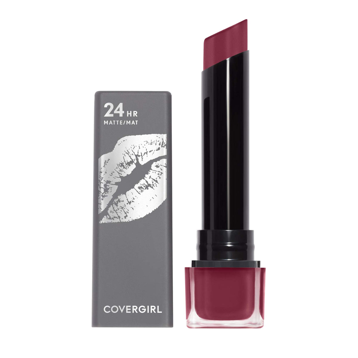 COVERGIRL Exhibitionist Ultra-Matte Lipstick, High Roller