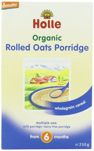 (2 Pack) - Holle - Dem Cereal Rolled Oats | 250g | 2 PACK BUNDLE