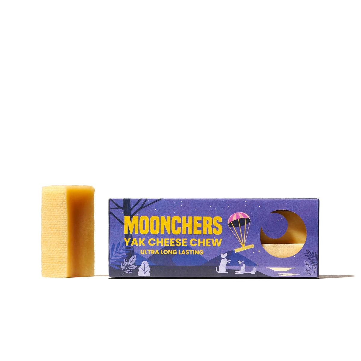 Moonchers Yak Chews for Dogs Extra Large- Himalayan Yak Dog Chews - Small Yak Milk Dog Chews - For Dental Health and Long-lasting Enjoyment - For Extra Large DogsÃƒÆ’Ã‚Â¢ÃƒÂ¢Ã¢â‚¬Å¡Ã‚Â¬Ãƒâ€šÃ‚Â¦ (Small (30g), 4, count)