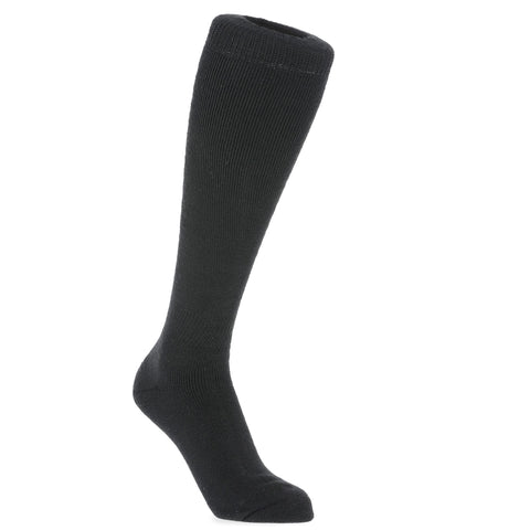 Trespass mens Mens & Womens/Ladies Tech Luxury Merino Wool Blend Ski Socks Black 9-12