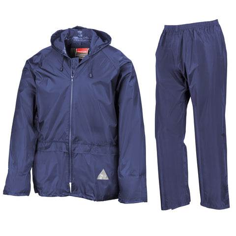 Result Waterproof Jacket/Trouser Suit in Carry Bag Royal M