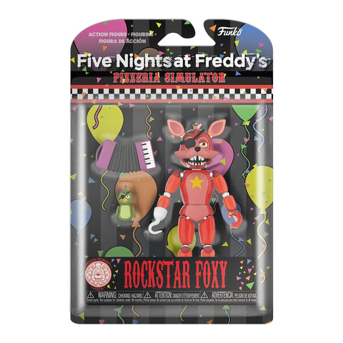 Funko Action Figures: Five Nights at Freddy's Pizza Simulator - Rockstar Foxy