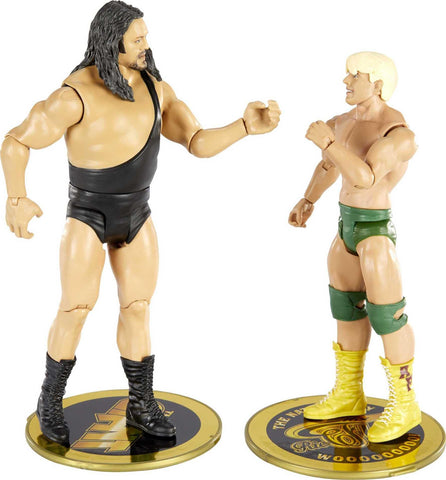 WWE The Giant vs Ric Flair Championship Showdown 2-Pack 6-in / 15.24-cm Action Figures Monsters of the Ring Battle Pack for Ages 6 Years Old & Up