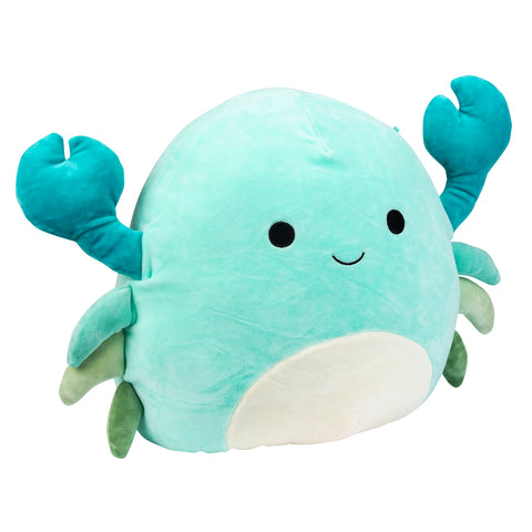 Squishmallows 14" Xandra The Blue Crab - Officially Licensed Kellytoy Plush - Collectible Soft & Squishy Crab Stuffed Animal Toy - Add to Your Squad - Gift for Kids, Girls & Boys - 14 Inch