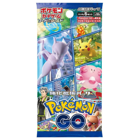 (1 Pack) Pokemon Card Game Japanese GO S10b Booster Pack (6 Cards Enclosed) Multicoloured