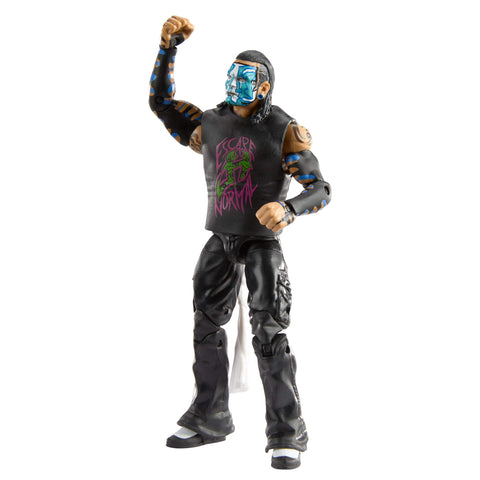 WWE Jeff Hardy Elite Collection Action Figure, 6-in Posable Collectible Gift for WWE Fans Ages 8 Years Old & Up [Colors May Vary]