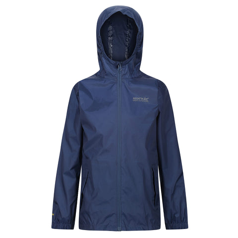 Regatta Kids Pack it III Waterproof Jacket - Midnight - 13 Yrs